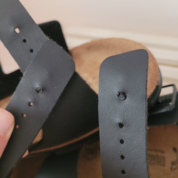 Birkenstock Milano "Professional" Black Sandals-Size 39-SEE CAPTION!!! - Picture 11 of 11